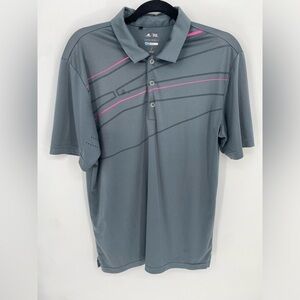 Adidas puremotion cool max Golf Polo Shirt Small
